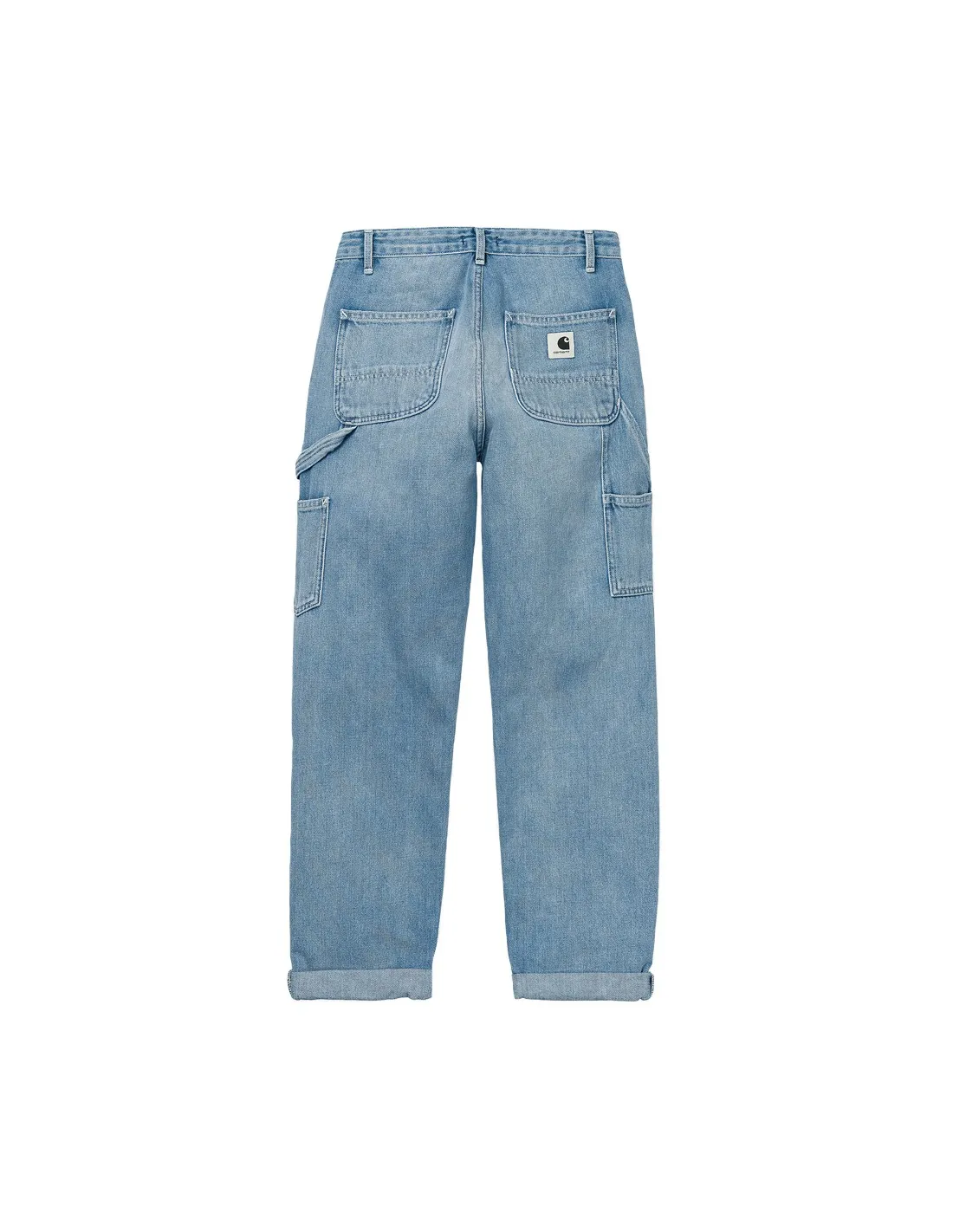 CARHARTT WIP W' PIERCE PANT BLUE LIGHT STONE WASHED