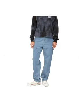 CARHARTT WIP W' PIERCE PANT BLUE STONE BLEACHED