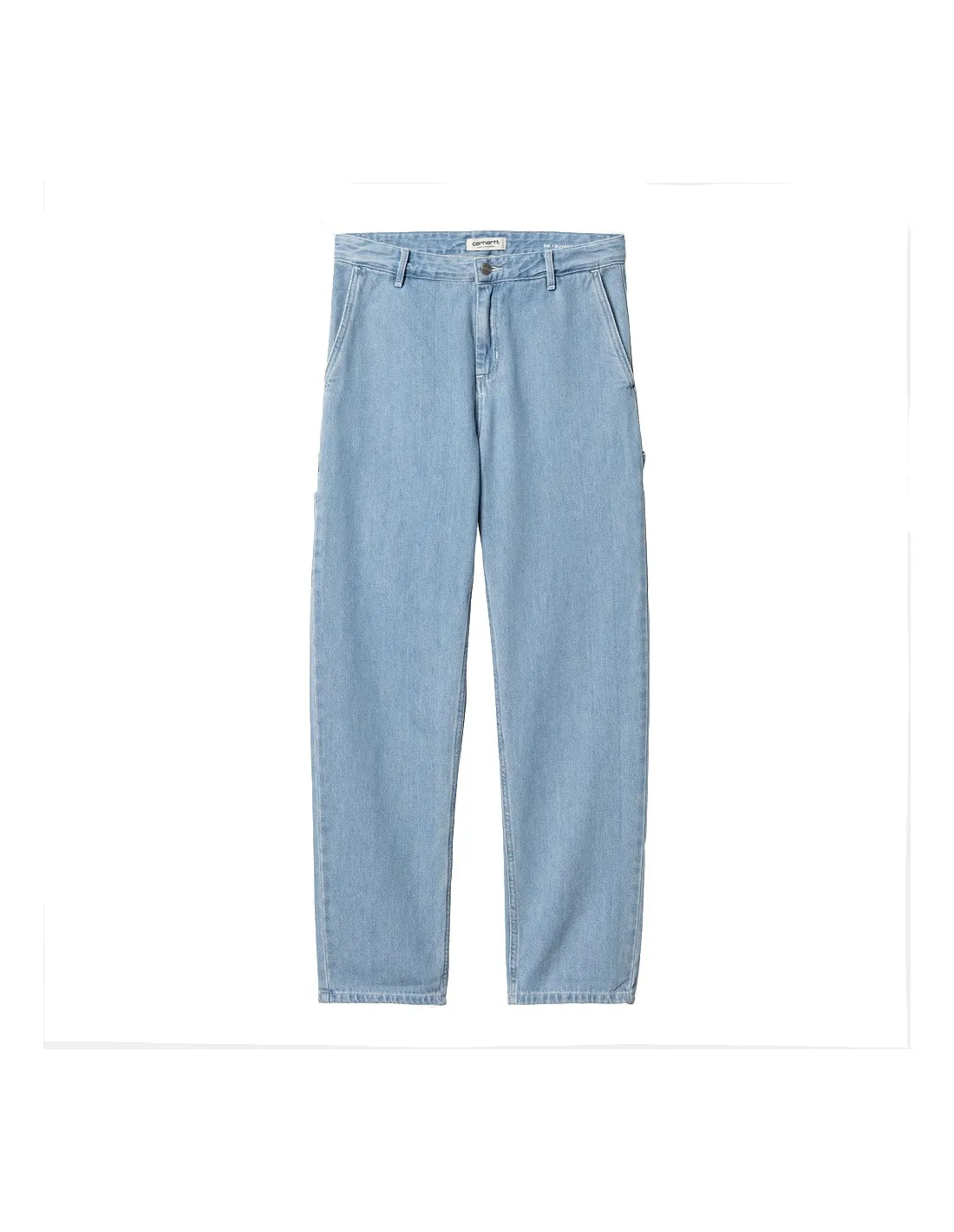 CARHARTT WIP W' PIERCE PANT BLUE STONE BLEACHED