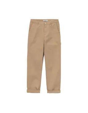 CARHARTT WIP W' PIERCE PANT DUSTY BROWN RINSED