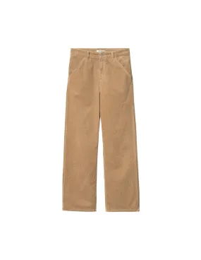 CARHARTT WIP W' SIMPLE PANT PEANUT RINSED