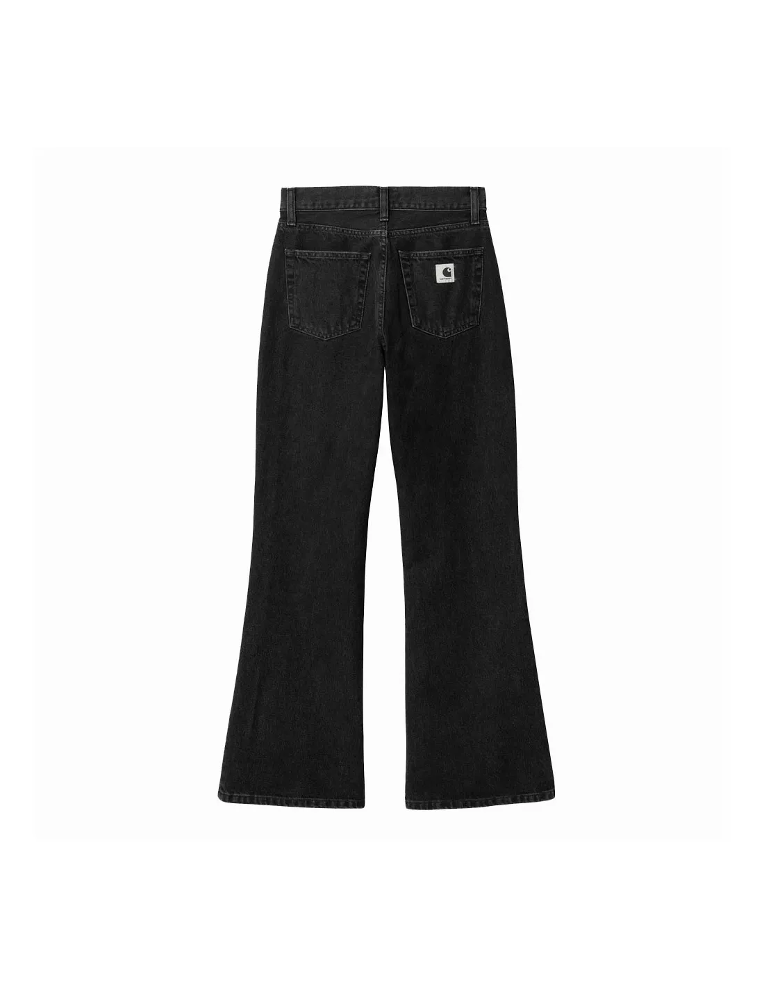 CARHARTT WIP W' VARNEY PANT BLACK STONE WASHED