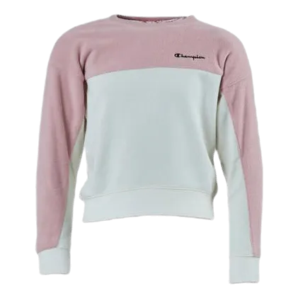 Champion Crewneck Sweatshirt Junior Pink