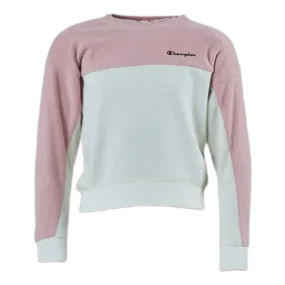 Champion Crewneck Sweatshirt Junior Pink