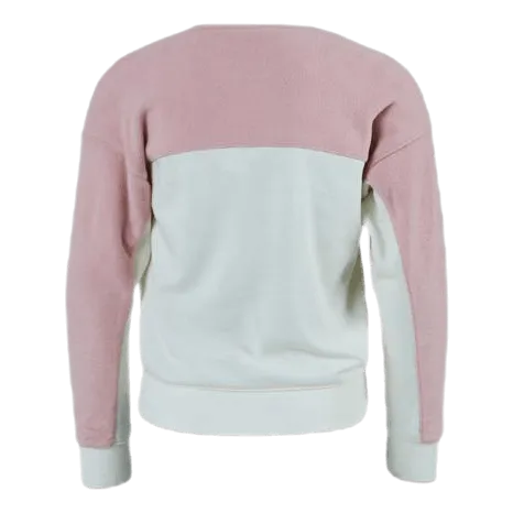 Champion Crewneck Sweatshirt Junior Pink