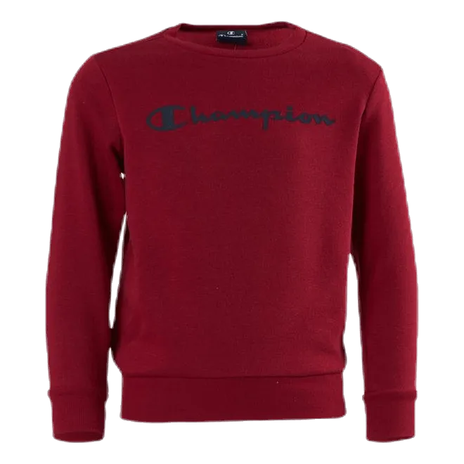 Champion Crewneck Sweatshirt Junior Red