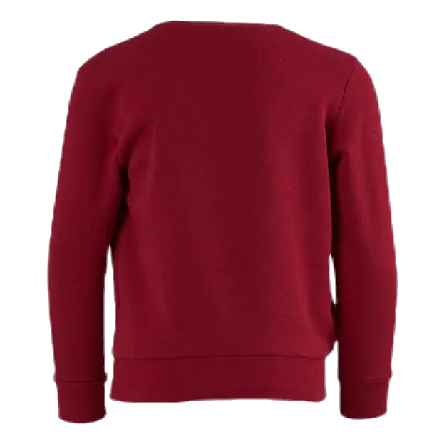 Champion Crewneck Sweatshirt Junior Red