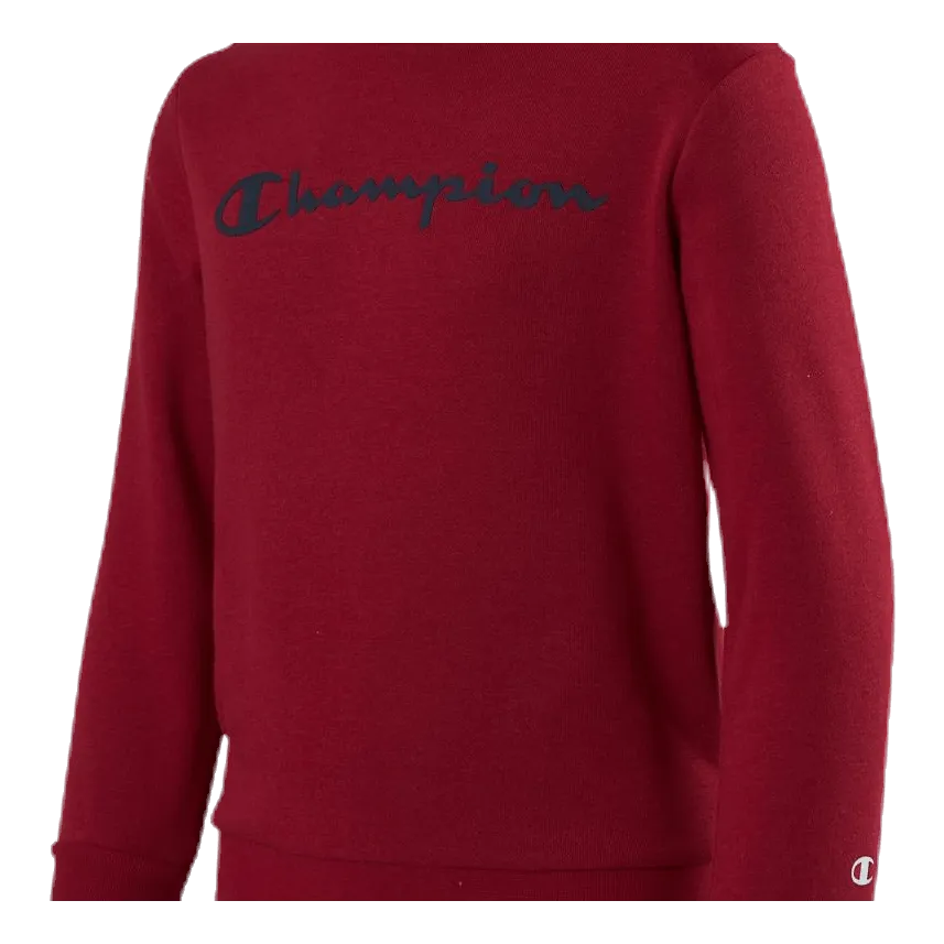 Champion Crewneck Sweatshirt Junior Red