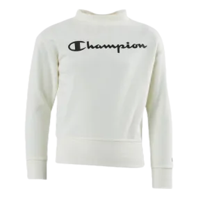 Champion Crewneck Sweatshirt Junior White