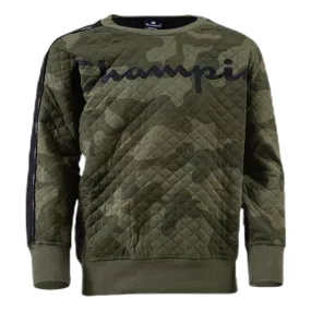 Champion Crewneck Sweatshirt Patterned/Green