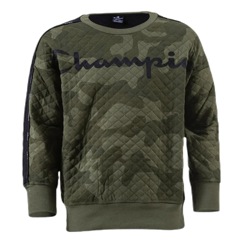 Champion Crewneck Sweatshirt Patterned/Green