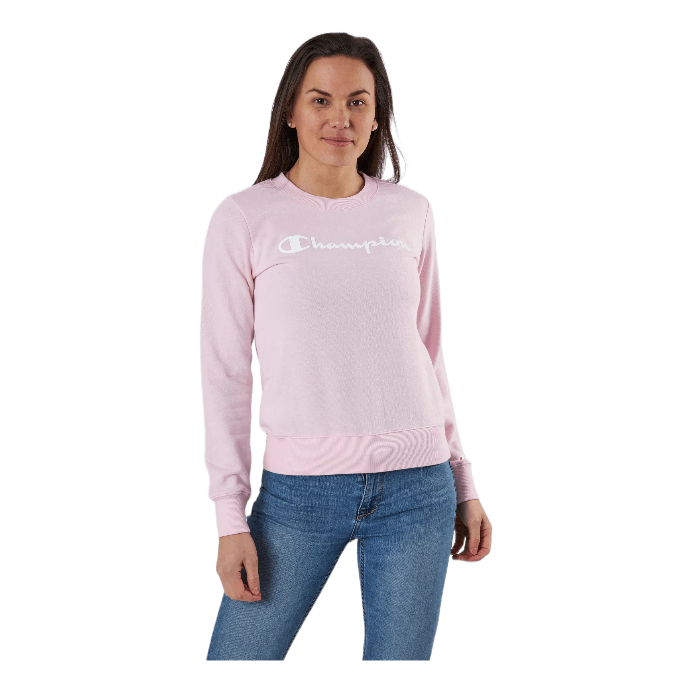 Champion Crewneck Sweatshirt Pink