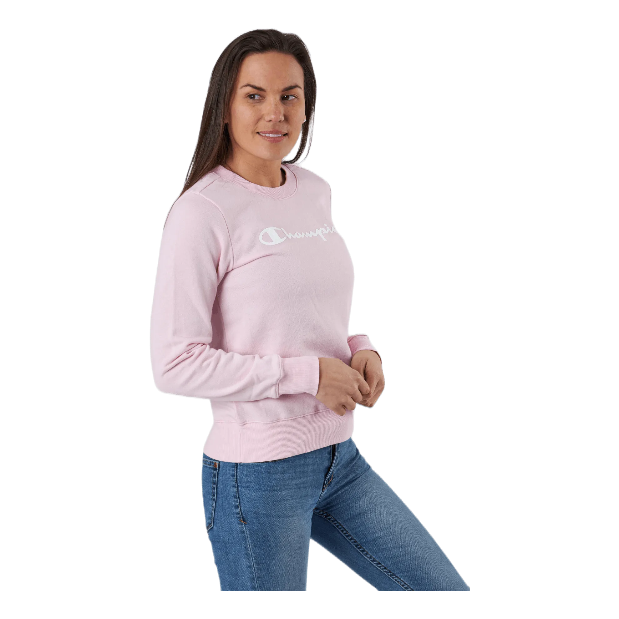 Champion Crewneck Sweatshirt Pink