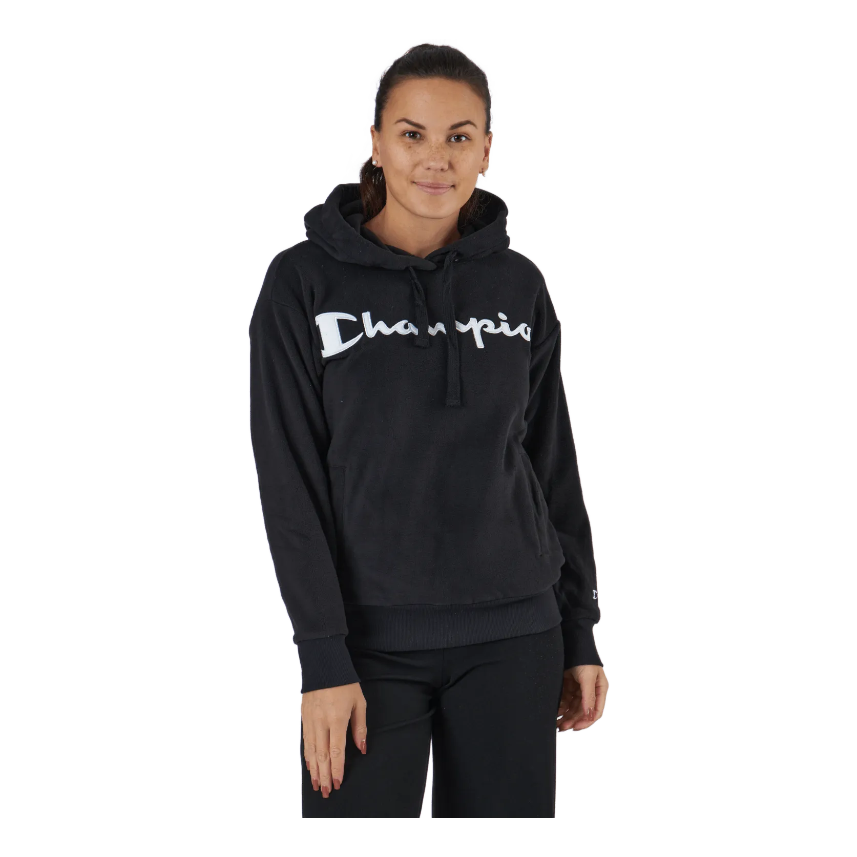 Champion Hooded Sweatshirt Black Beauty