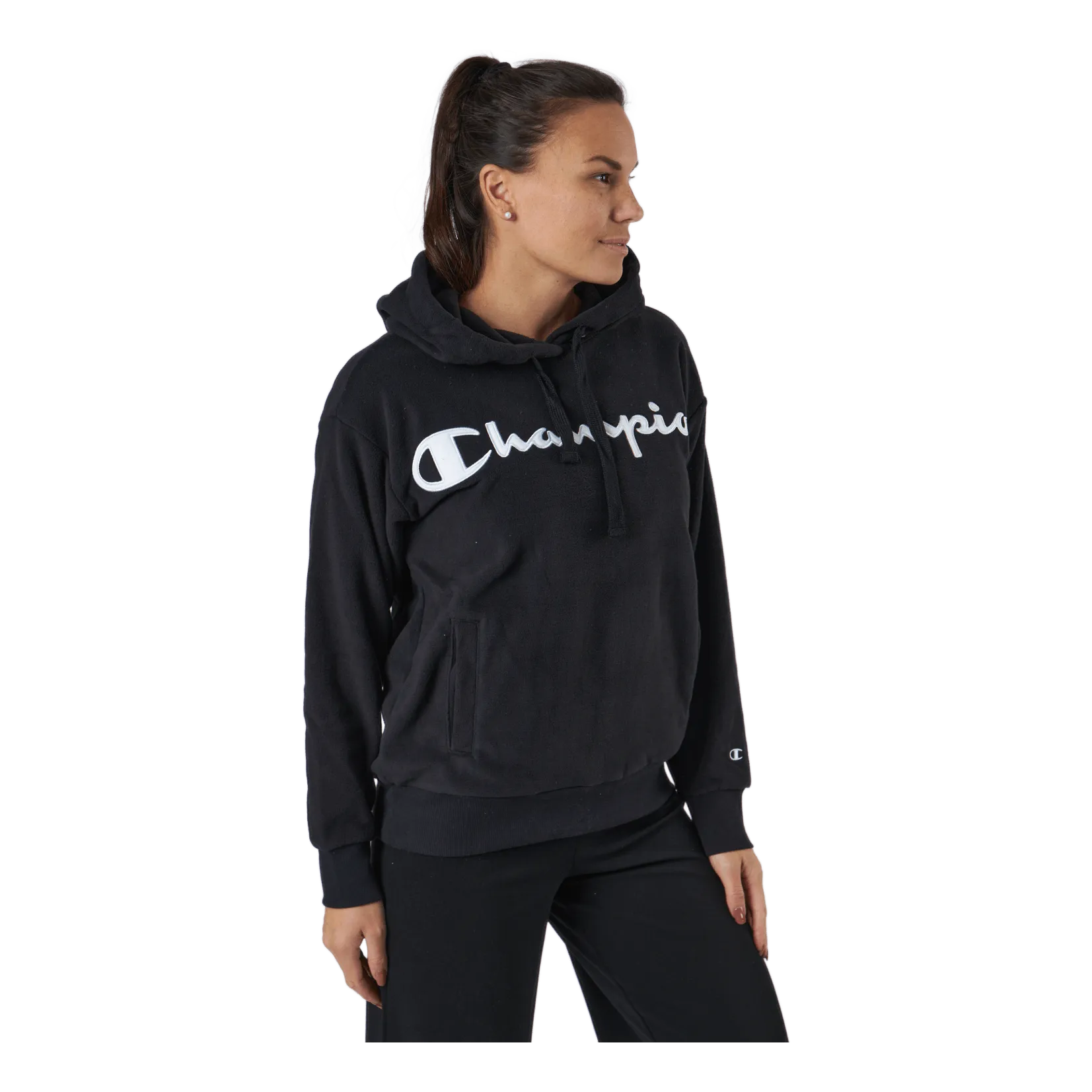 Champion Hooded Sweatshirt Black Beauty