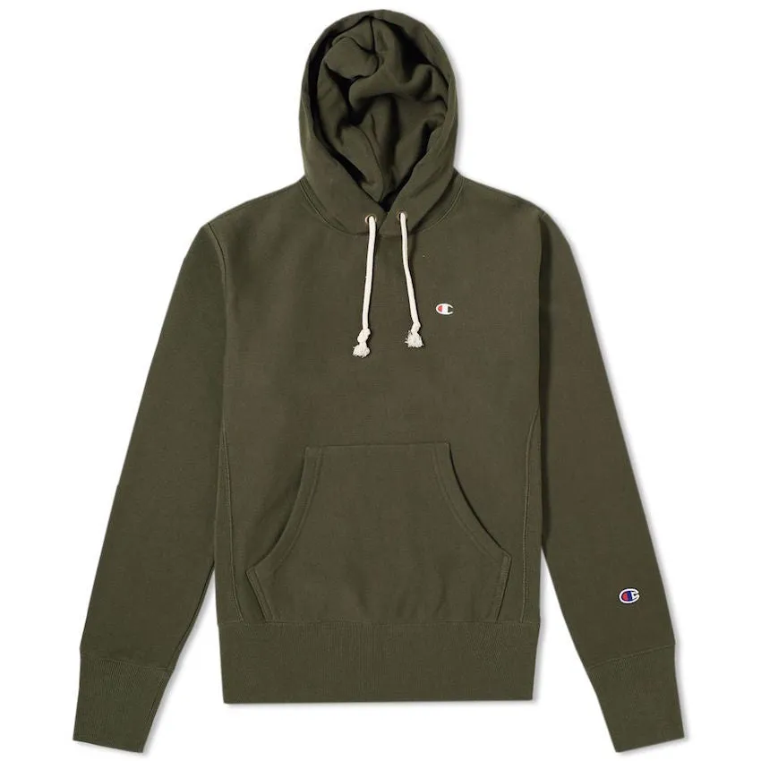 Champion Hooded Sweatshirt Olive