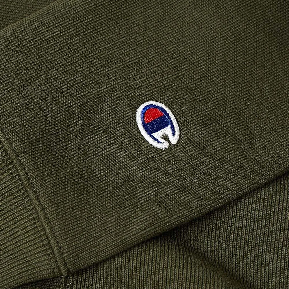 Champion Hooded Sweatshirt Olive