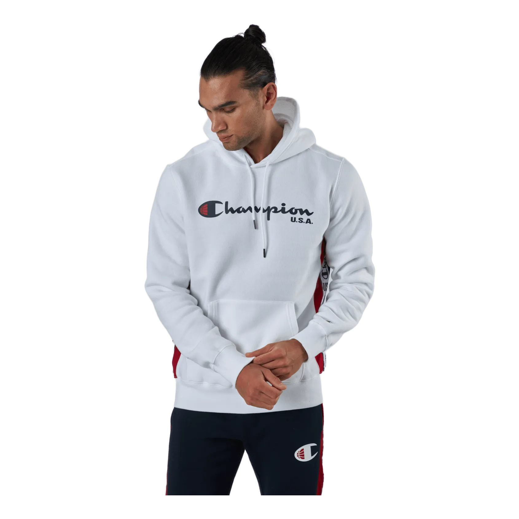 Champion Hooded Sweatshirt White