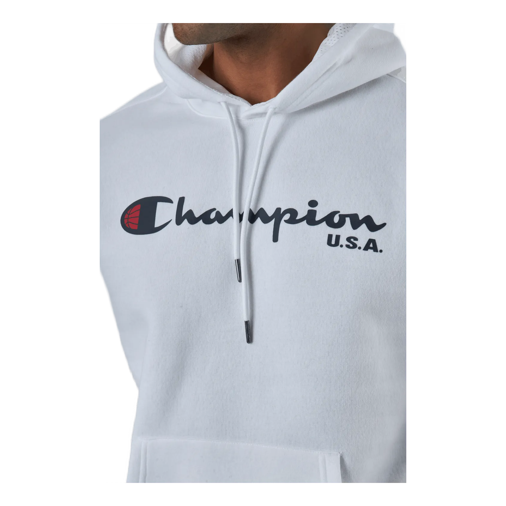 Champion Hooded Sweatshirt White