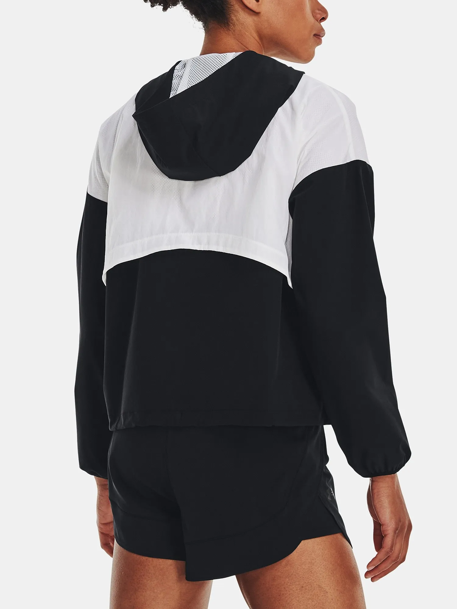 chaqueta Under Armour Woven Graphic - Black/White - women´s