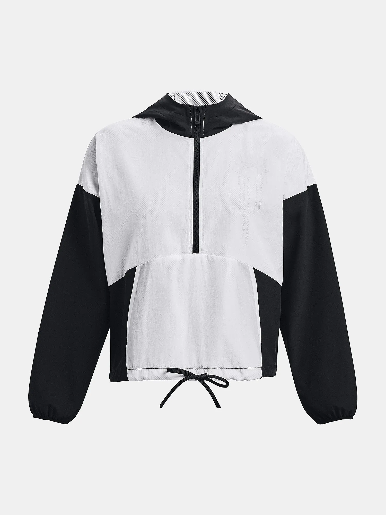 chaqueta Under Armour Woven Graphic - Black/White - women´s