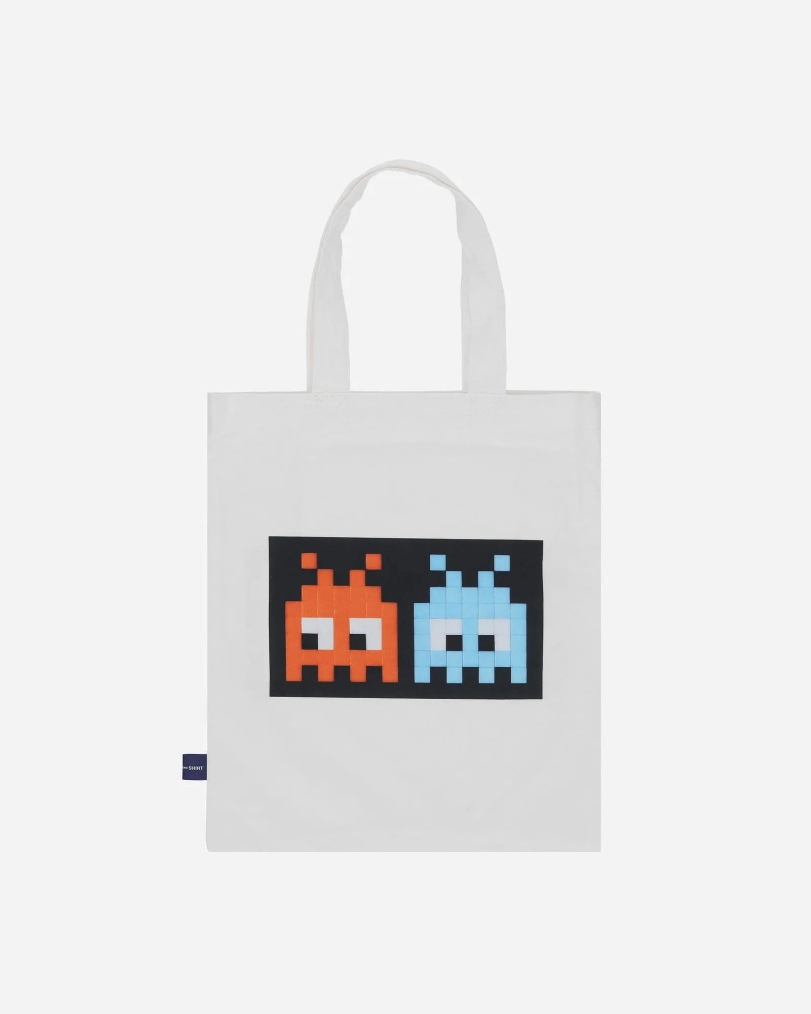 Comme des Garçons Invader Cotton Tote Bag