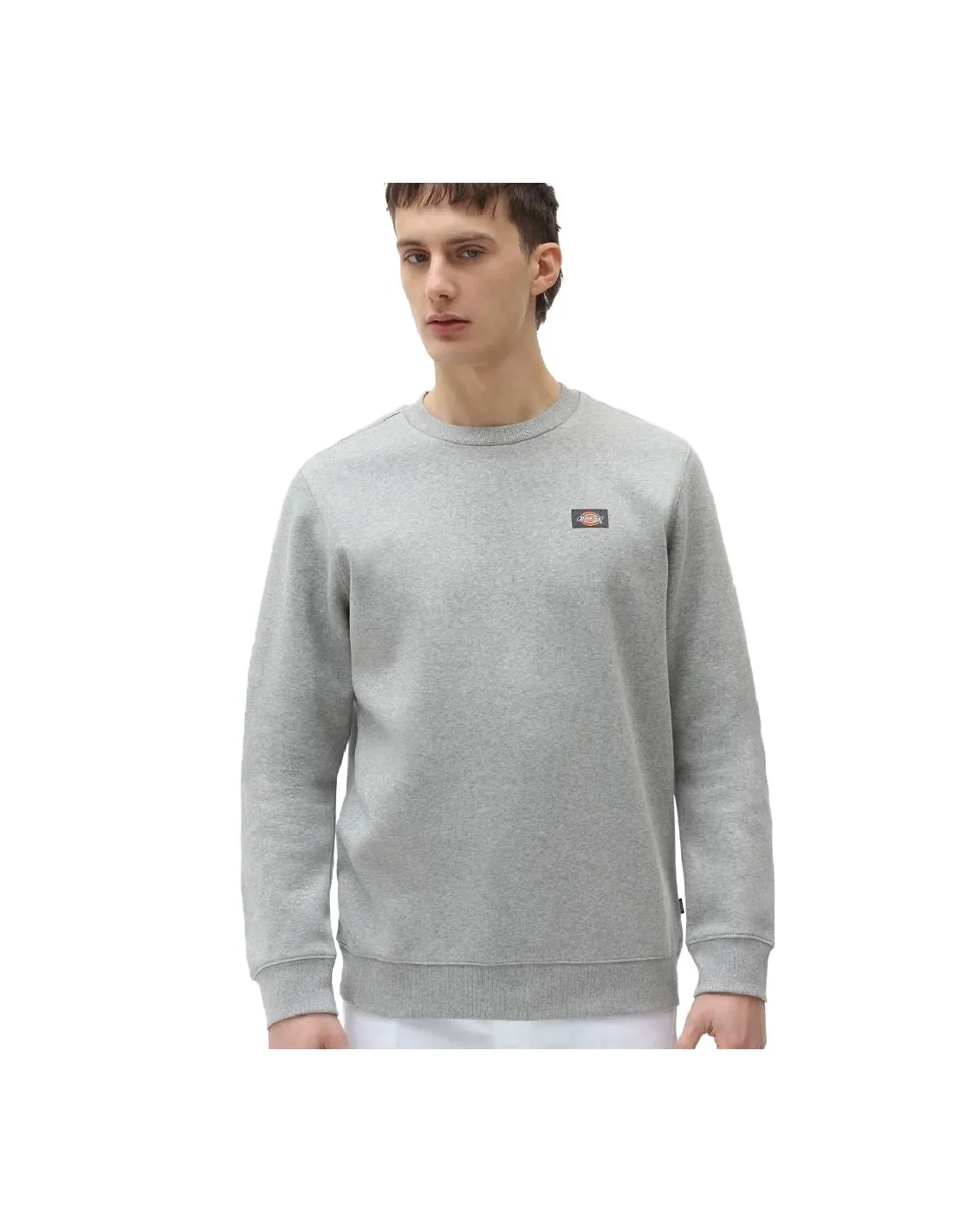 DICKIES OAKPORT SWEATSHIRT GREY MELANGE