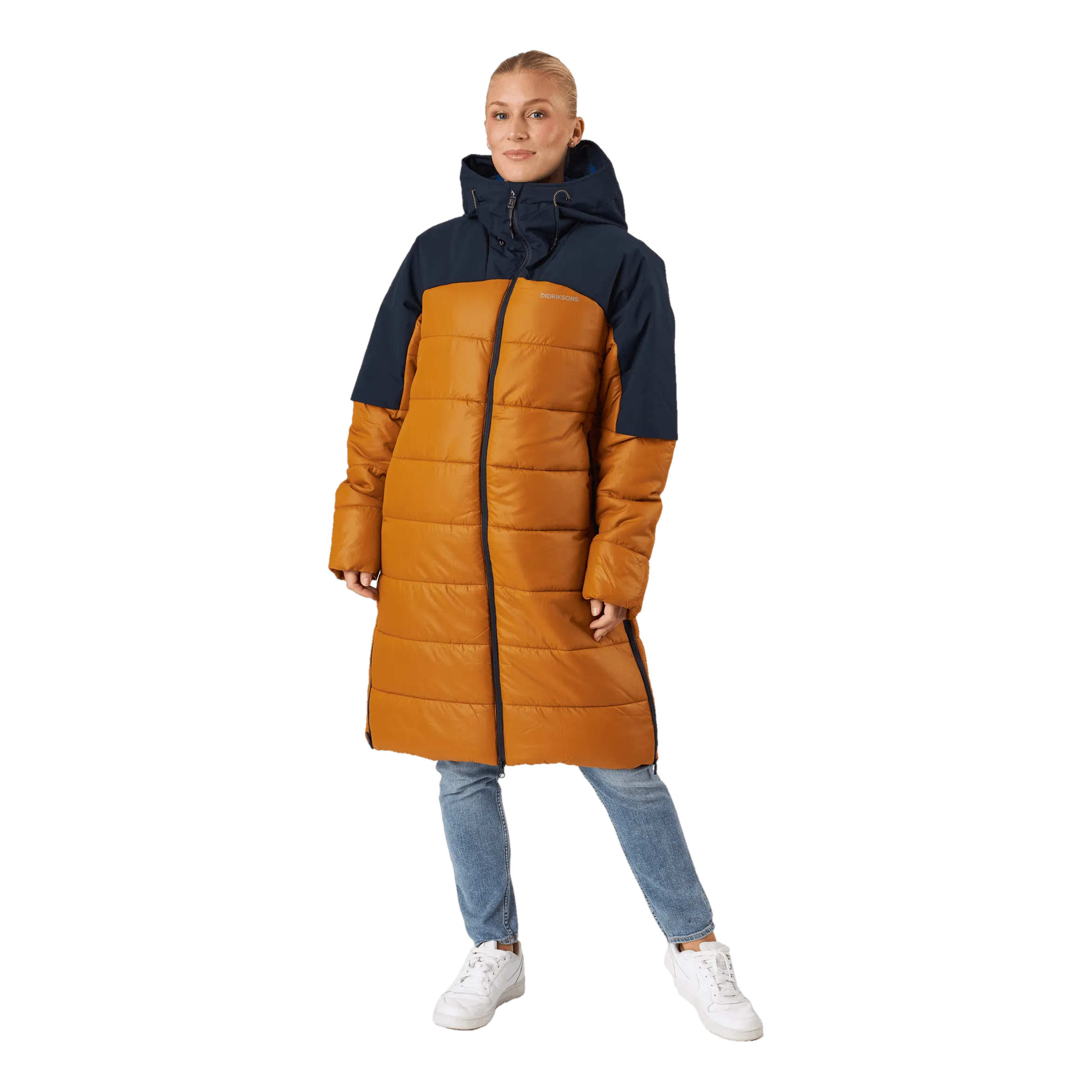 Didriksons Christa Wns Parka Orange