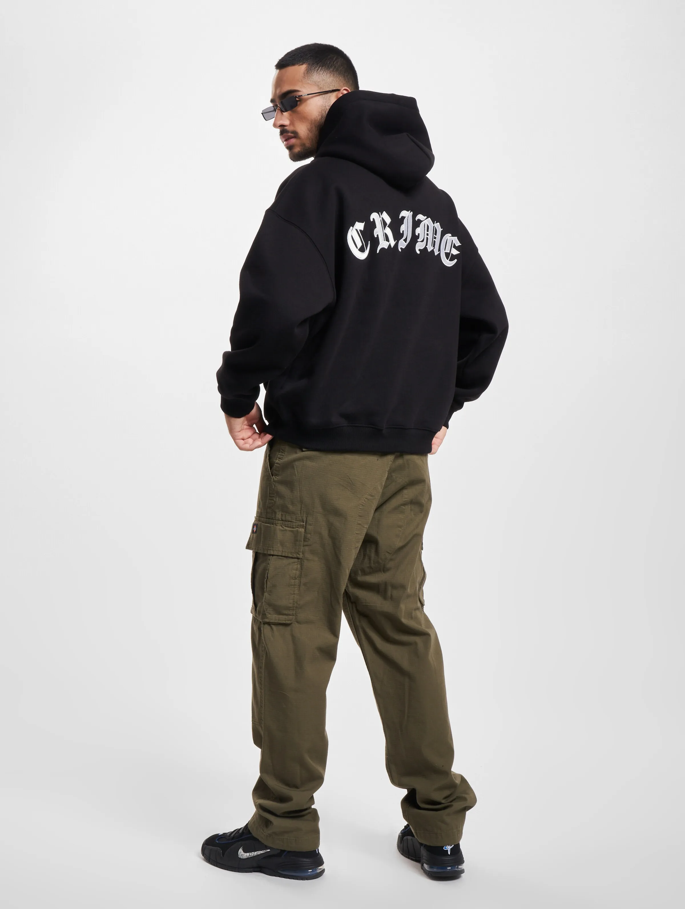 Dropsize Dropsize Heavy Oversize Crime Hoodies