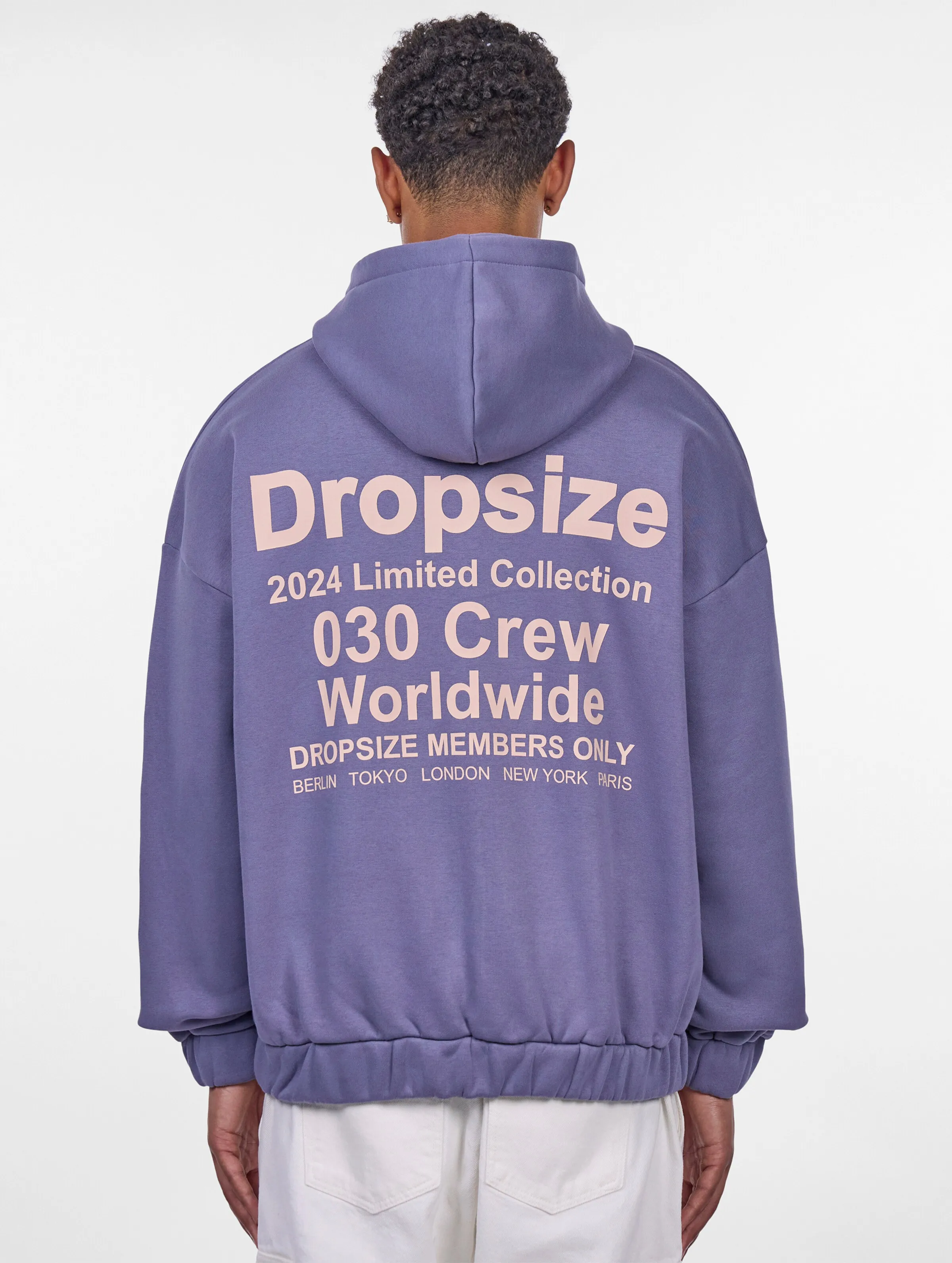 Dropsize Dropsize Heavy Oversize Limited Zip Hoodies