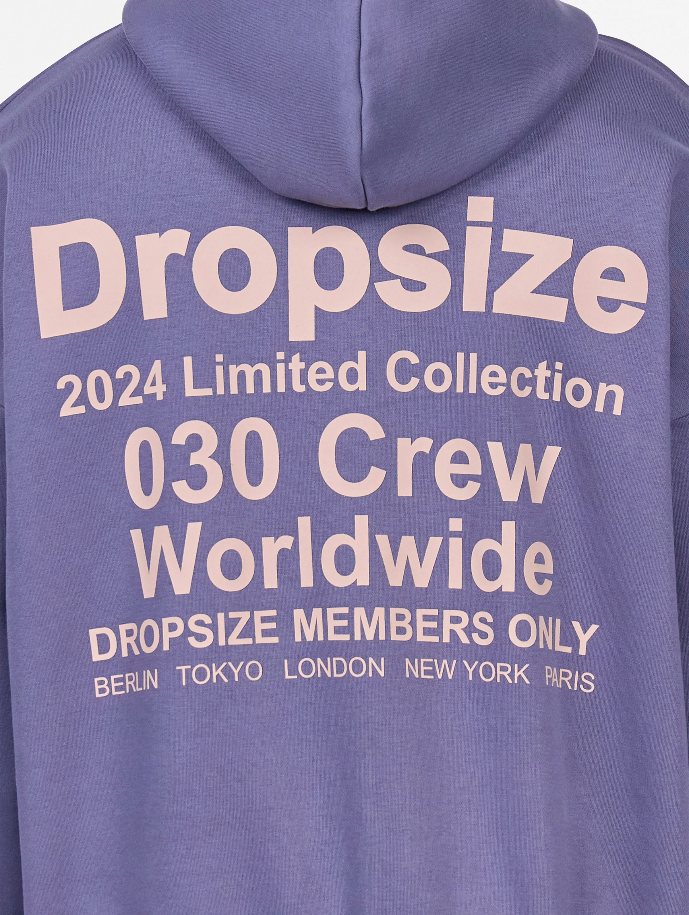 Dropsize Dropsize Heavy Oversize Limited Zip Hoodies