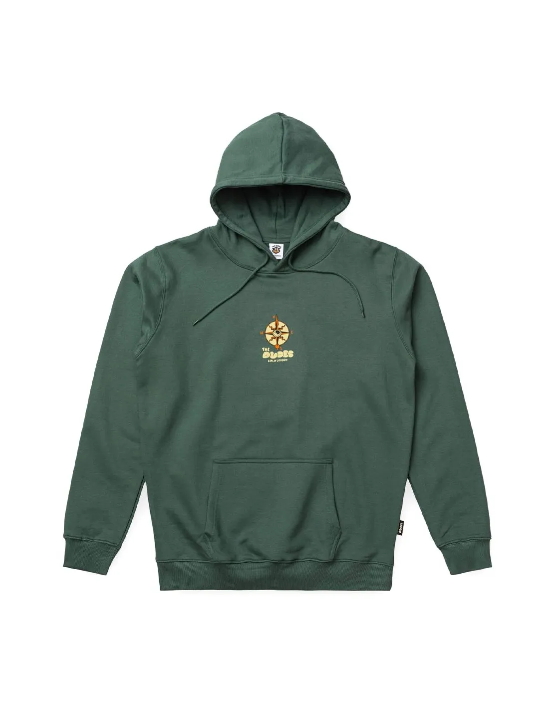 DUDES DUDLAND HOODY BOTTLE GREEN