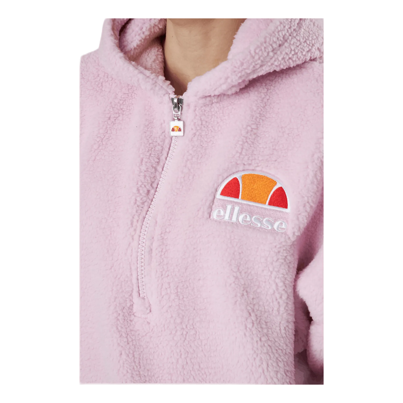 Ellesse El Seppy 1/2 Zip Hoody Pink