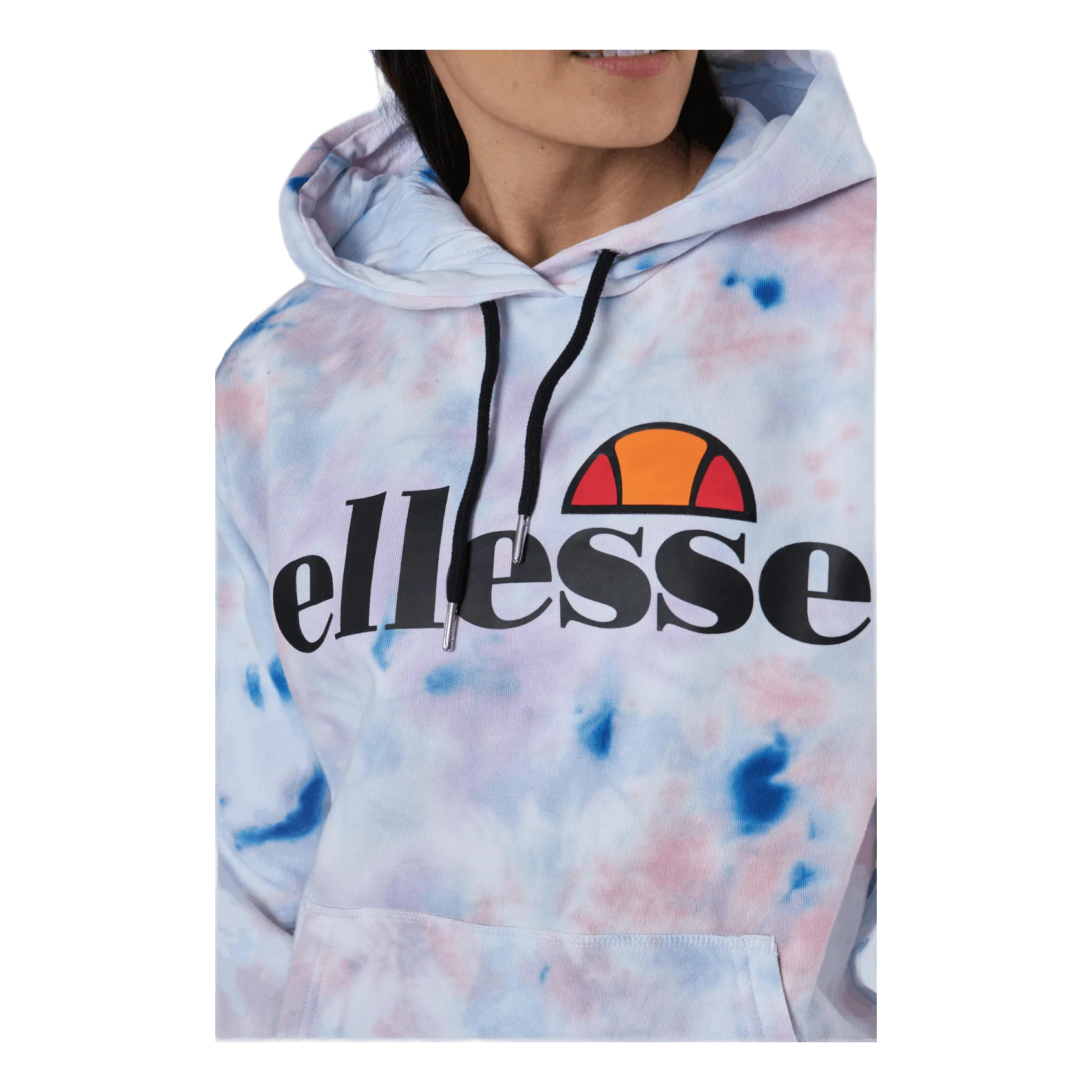 Ellesse El Torices Tie Dye Oh Hoody White