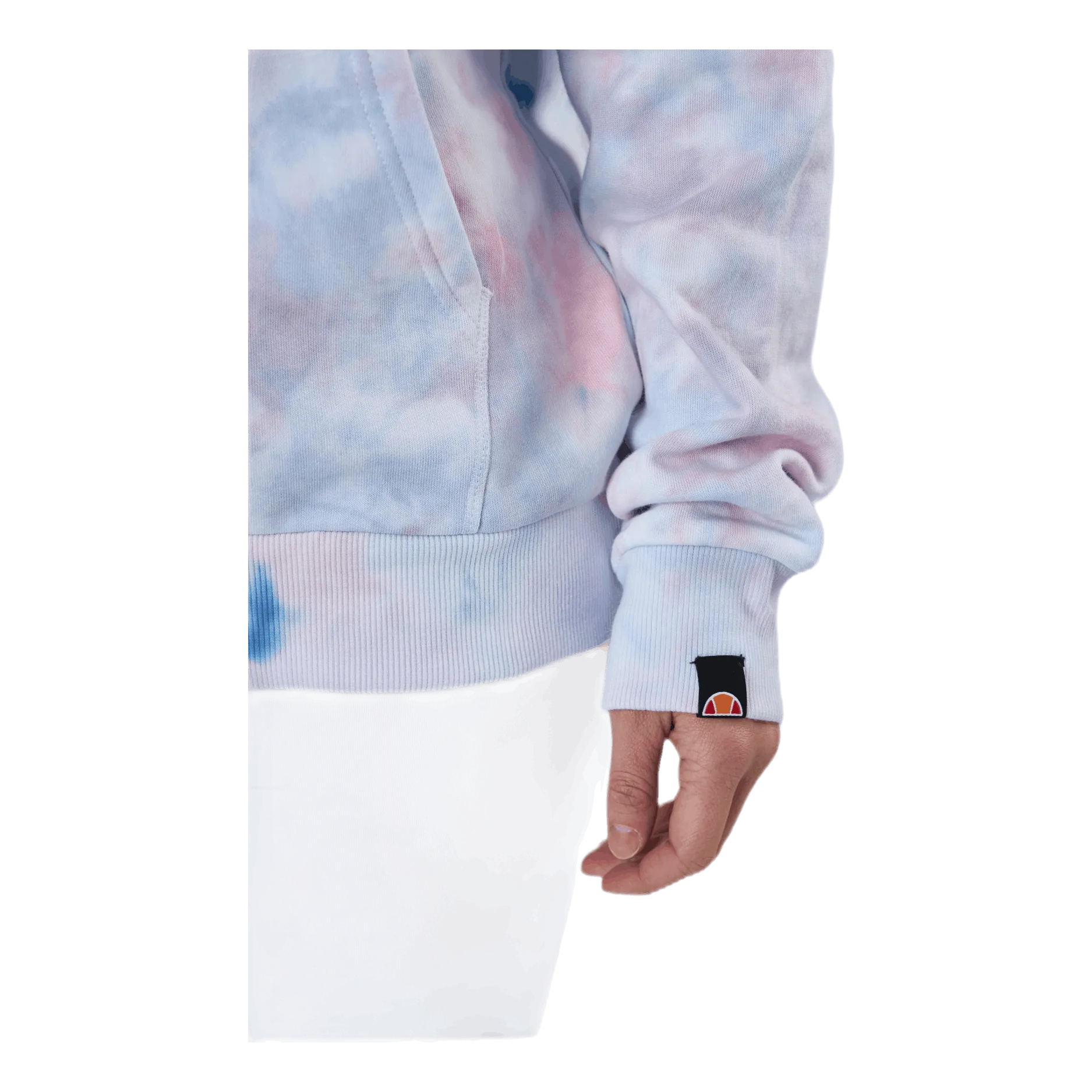 Ellesse El Torices Tie Dye Oh Hoody White