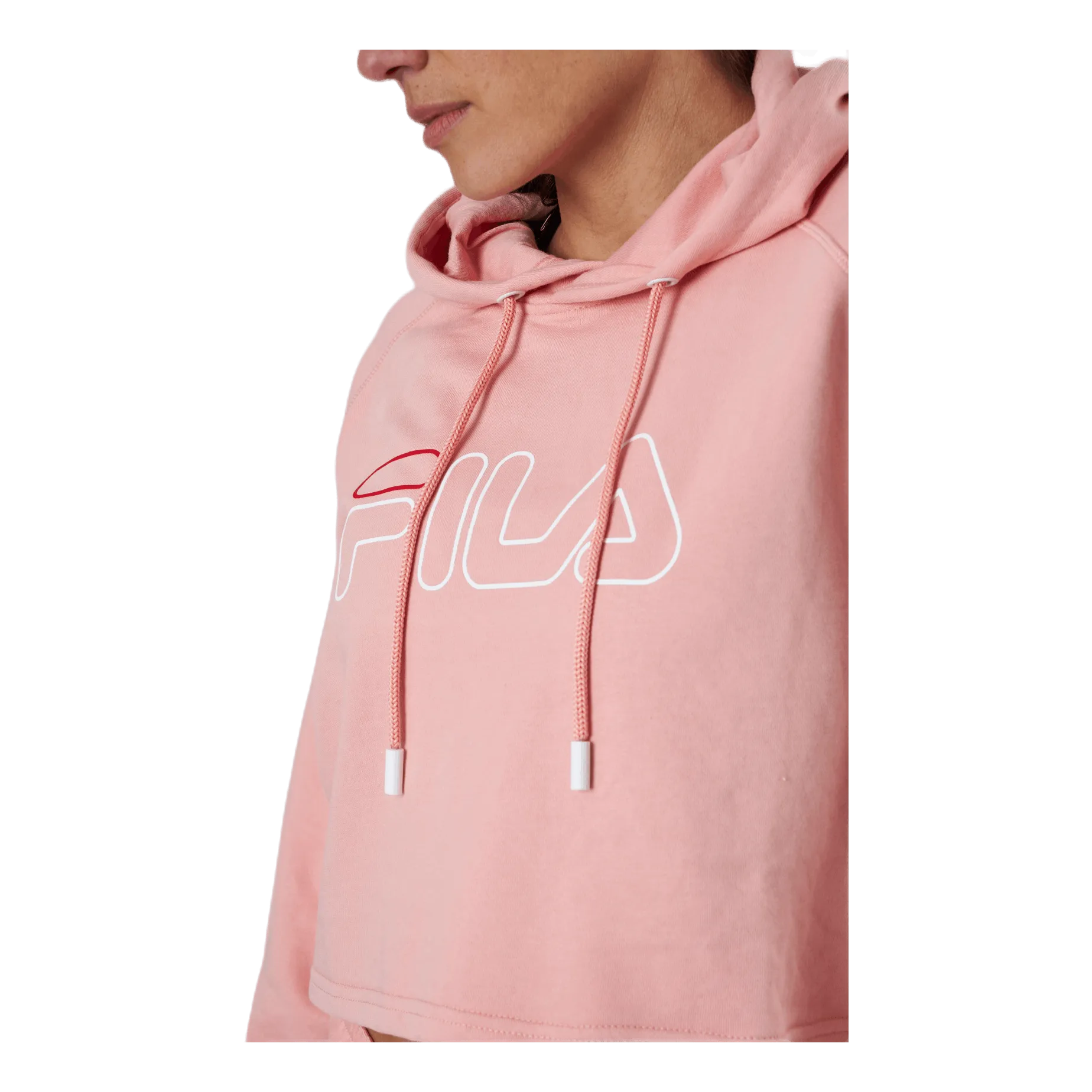 Fila Jana Cropped Hoody Pink