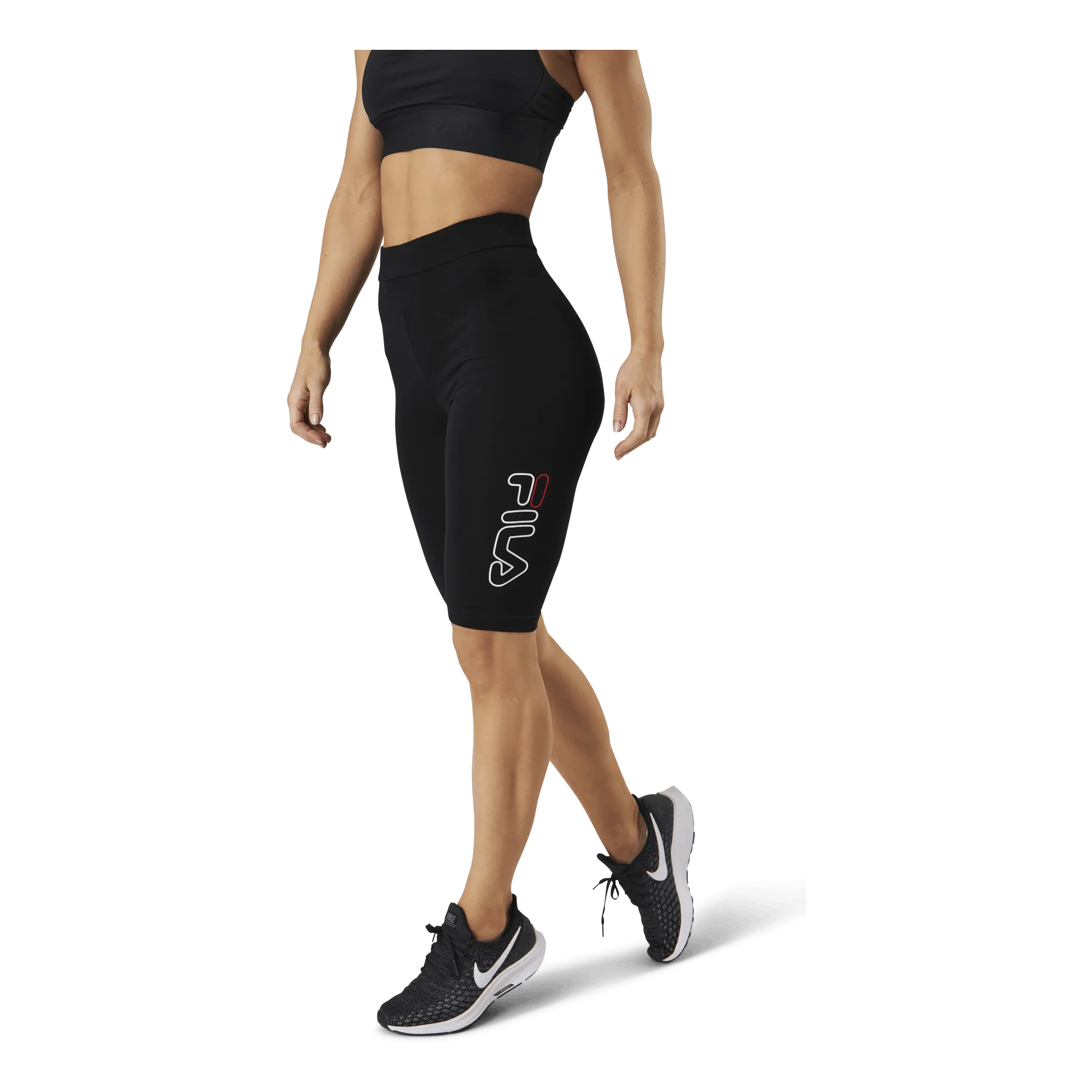 Fila Janessa Short Leggings Black