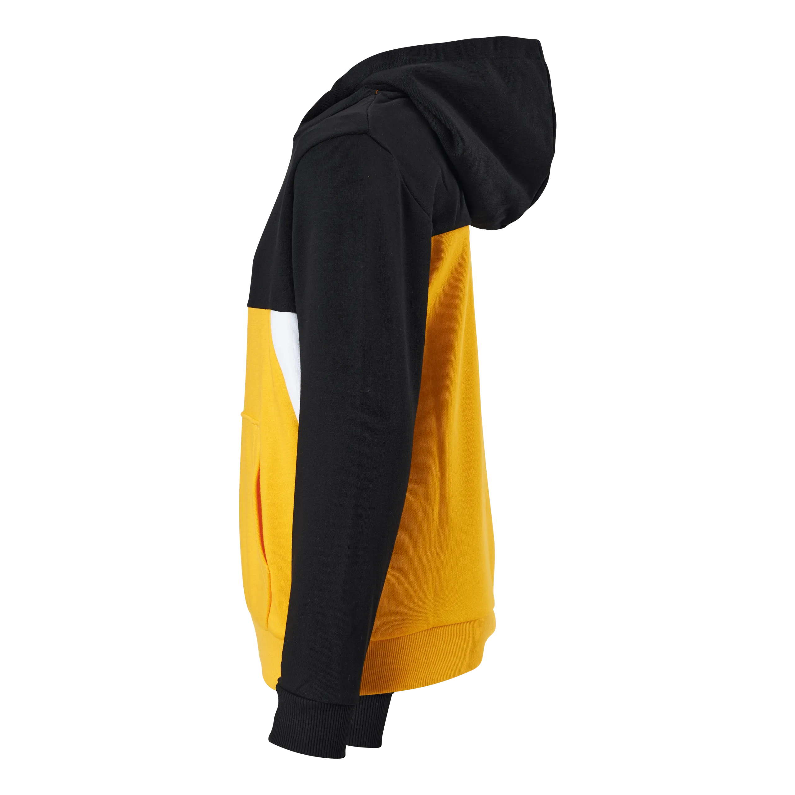 Fila Teens Boys Lupo Blocked Hoody Black-saffron-bright White