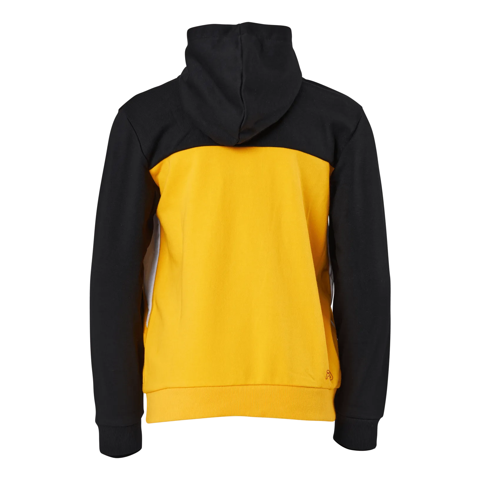 Fila Teens Boys Lupo Blocked Hoody Black-saffron-bright White