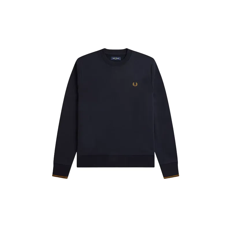 FRED PERRY CREW NECK SWEATSHIRT