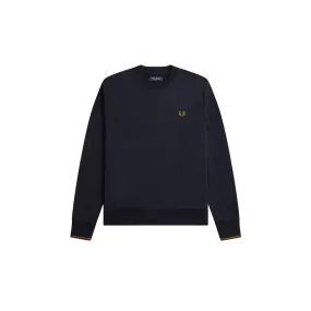 FRED PERRY CREW NECK SWEATSHIRT