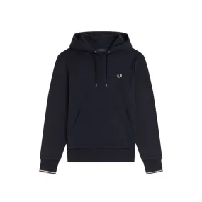 FRED PERRY TIPPED HOODED SWEATSHIRT