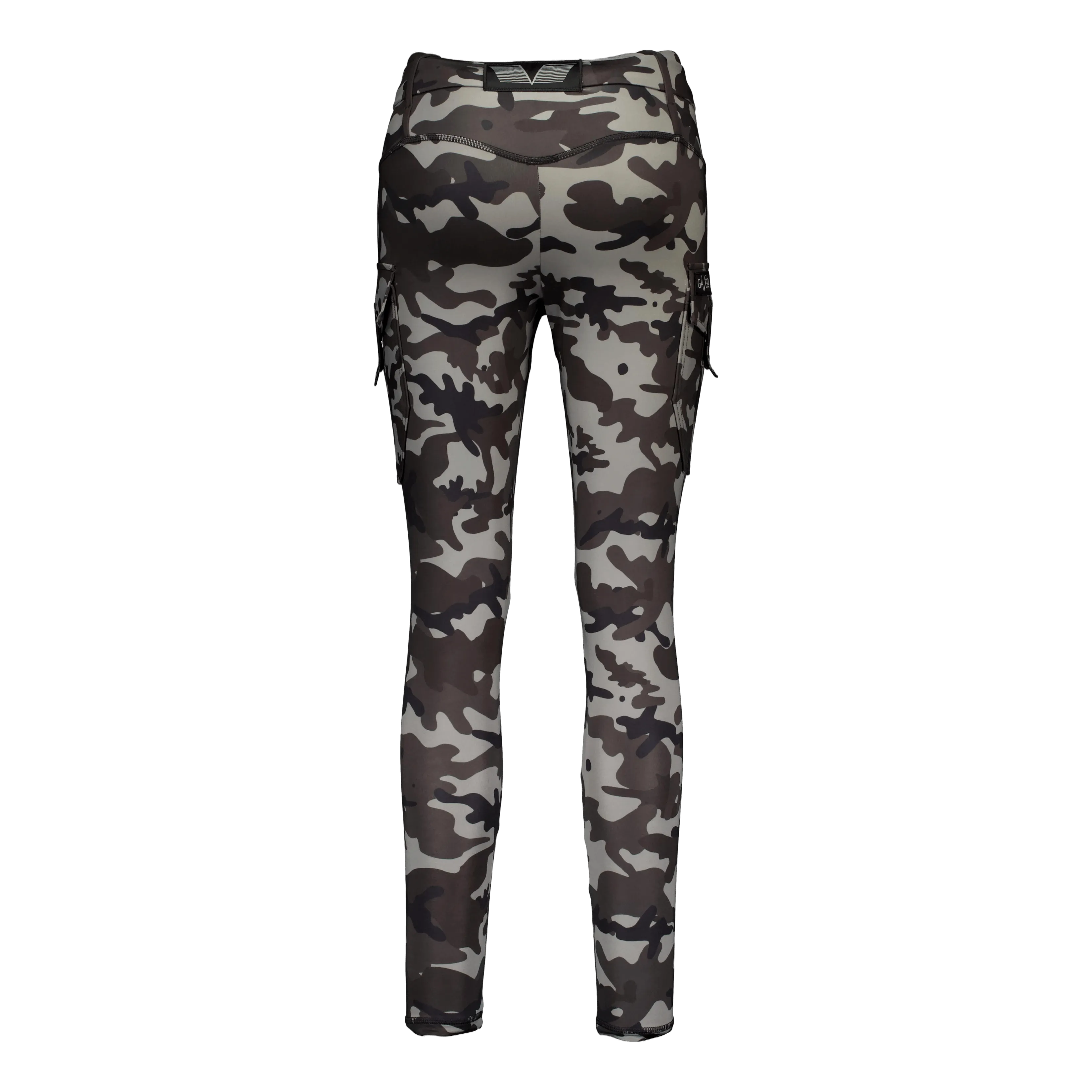 Gavelo Cargo Camo Stealth Leggings Dark Grey