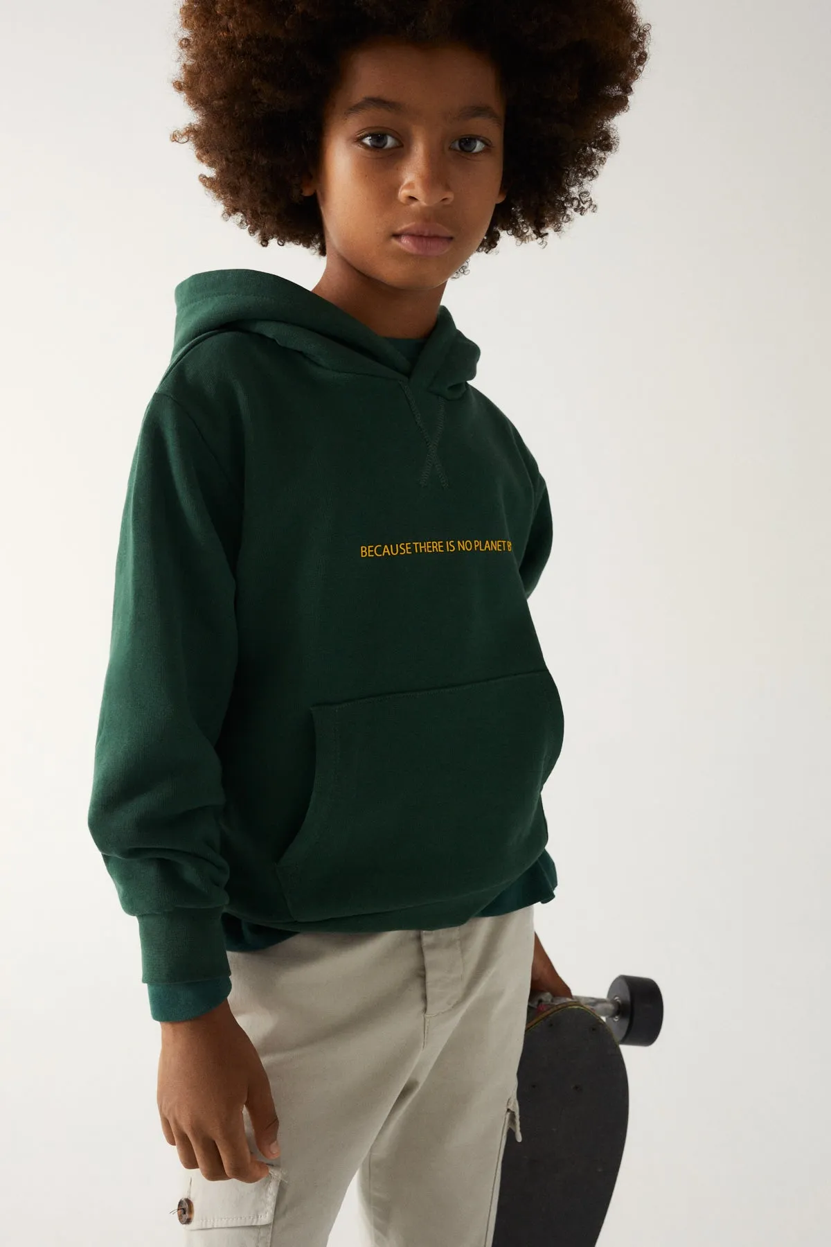 GREEN CARAMEL SWEATSHIRT