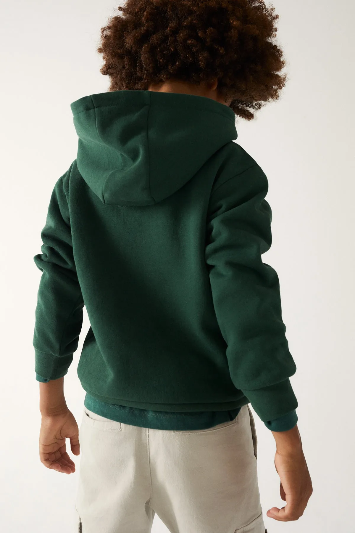 GREEN CARAMEL SWEATSHIRT