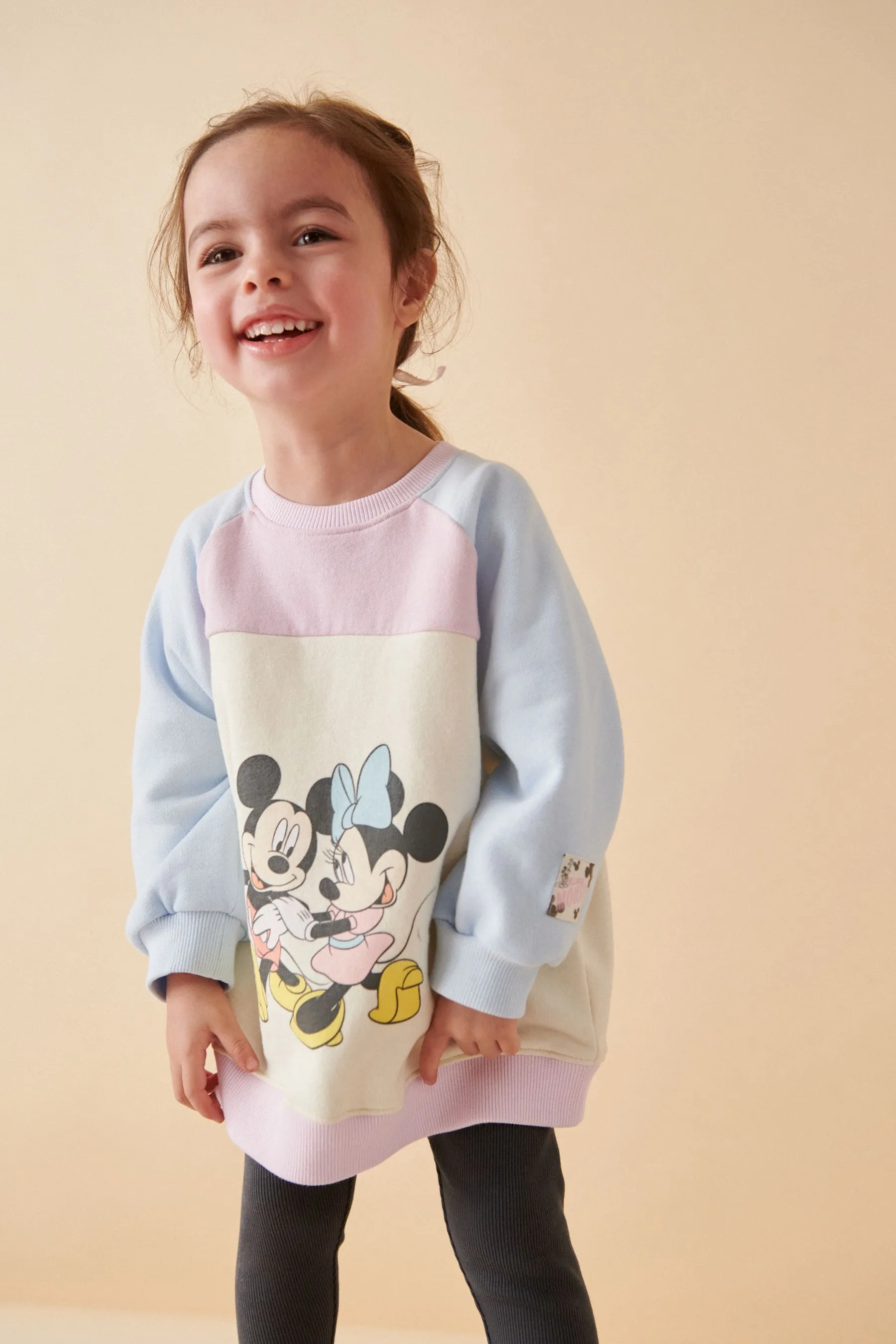 Gris - Mickey & Minnie Mouse Sweatshirt & Leggings Set (3mths-7yrs)