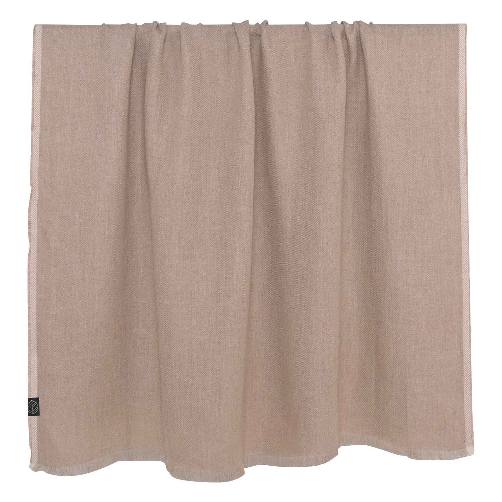 HARMONY HAOMY CUBA - Manta de lino en beige