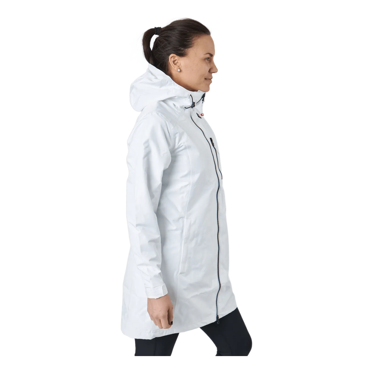 Helly Hansen W Long Belfast Jacket 002 White