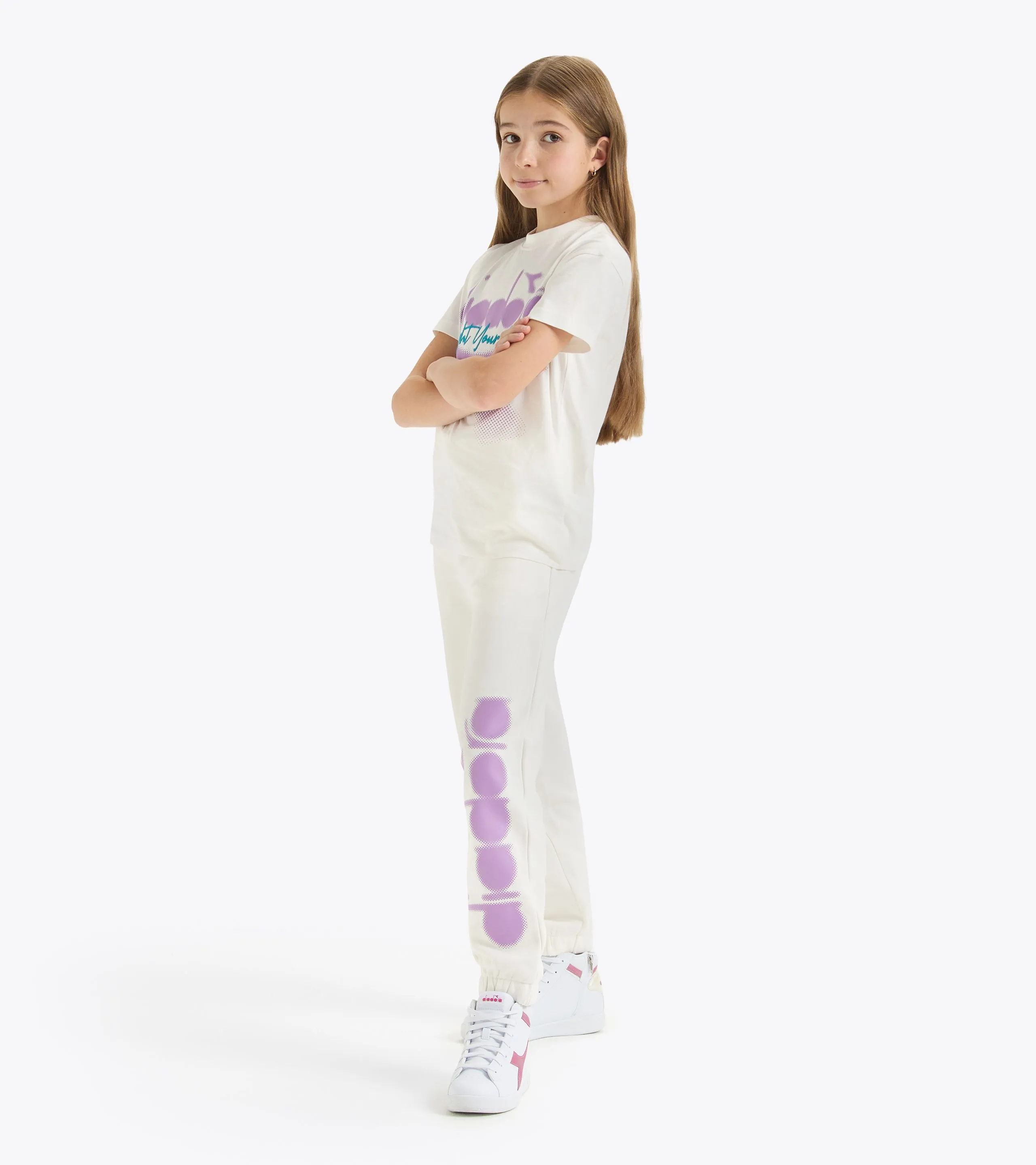 JG.JOGGER PANT LOGO PIXEL Pantalón jogger - Niña