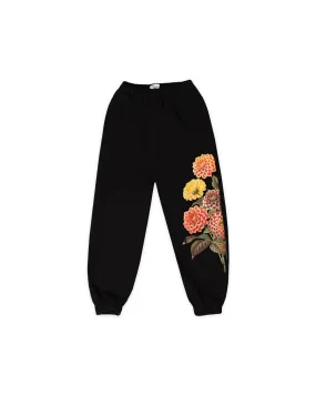 JOGGER  FLOWERS ART NEGRO